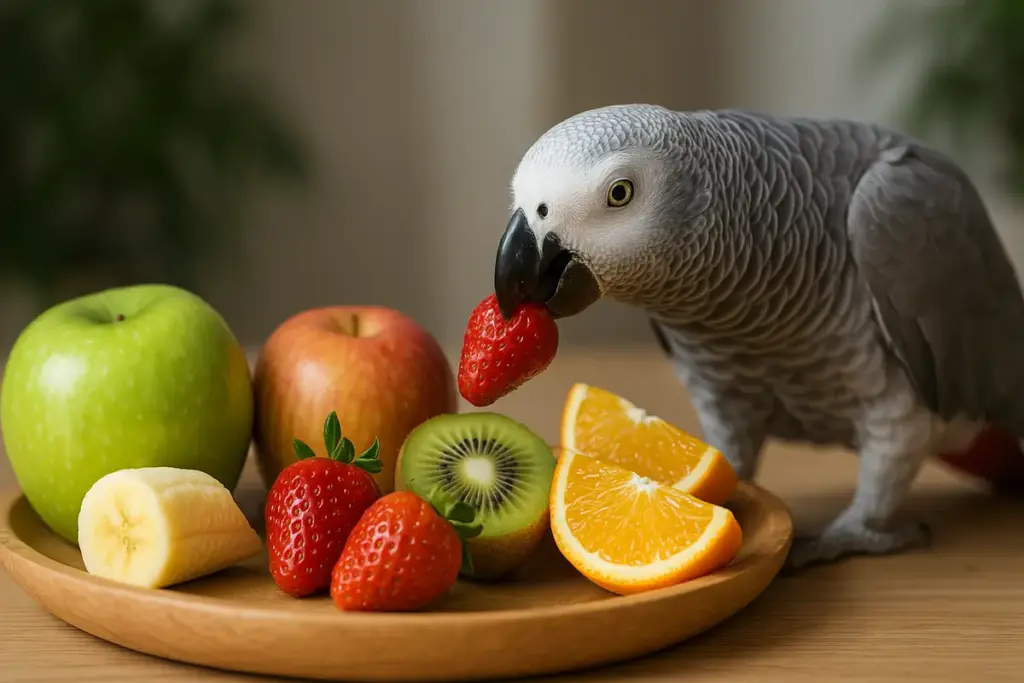 Quanta frutta possono mangiare i pappagalli? Gli errori che possono rovinare la loro salute