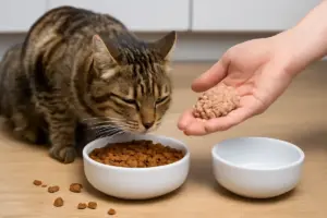Gatto che mangia solo crocchette: rischi nascosti e come integrarli senza stress
