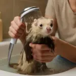 Bagnare il furetto domestico: come evitare dermatiti e mantenere il pelo sano a lungo