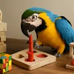 Pappagalli e giochi intelligenti: le idee che stimolano la loro mente e riducono i comportamenti indesiderati