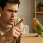 Addomesticare un inseparabile: l’errore iniziale che allontana la fiducia del piccolo pappagallo