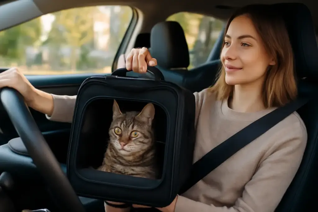 Spostamento in auto con il gatto: consigli pratici per renderlo un’esperienza serena per entrambi