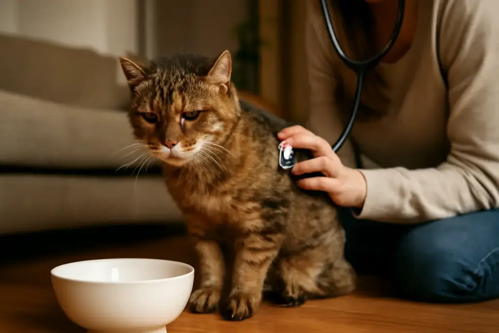 Cambiamenti d’abitudine nel gatto anziano: segnali che indicano problemi di salute nascosti