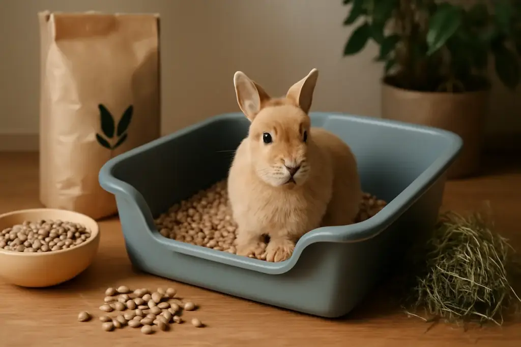 Lettiere naturali per conigli nani: la soluzione ecologica che migliora igiene e comfort