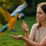 Come insegnare il recall ai pappagalli domestici? Il trucco che facilita il richiamo in libertà controllata