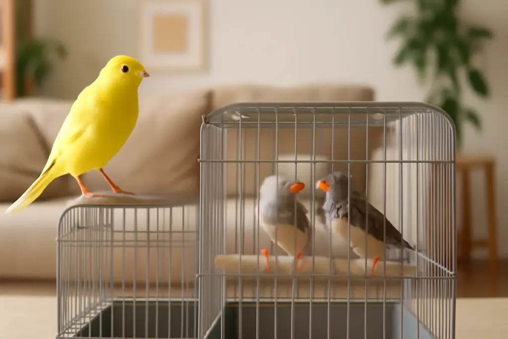 Differenza tra canarino e diamantini: la caratteristica che cambia la convivenza in casa