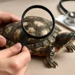 Tartaruga d’acqua con macchie sul carapace: i segnali da riconoscere per prevenire la malattia